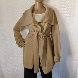 Talbots oversize wrap cardigan